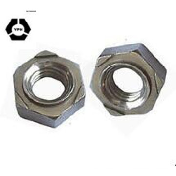 DIN929 Aço Carbono Hex Weld Porcas ASTM